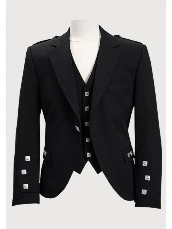 Veste et gilet en tweed Argyll