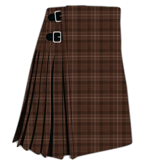 Kilt écossais marron Auld Lang Syne