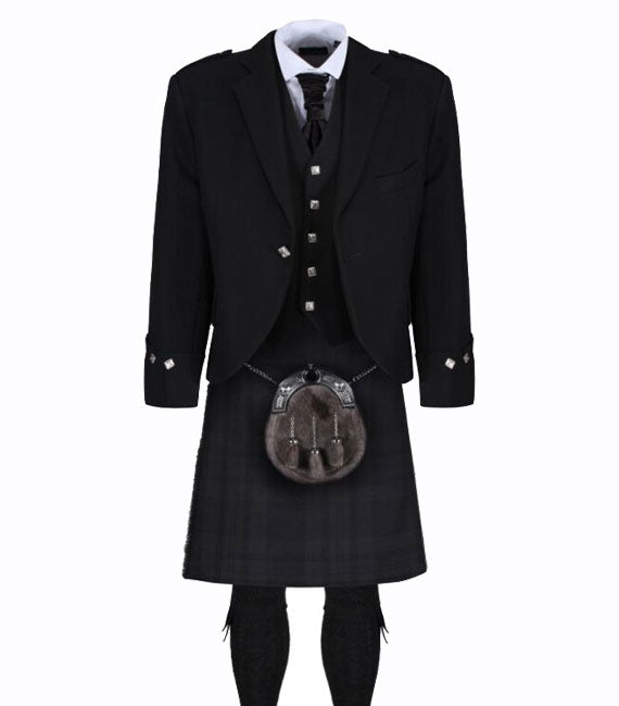 Black Isle Argyll Jacket Kilt Outfit