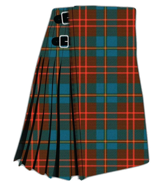 Kilt en tartan ancien et discret de Cameron Hunting