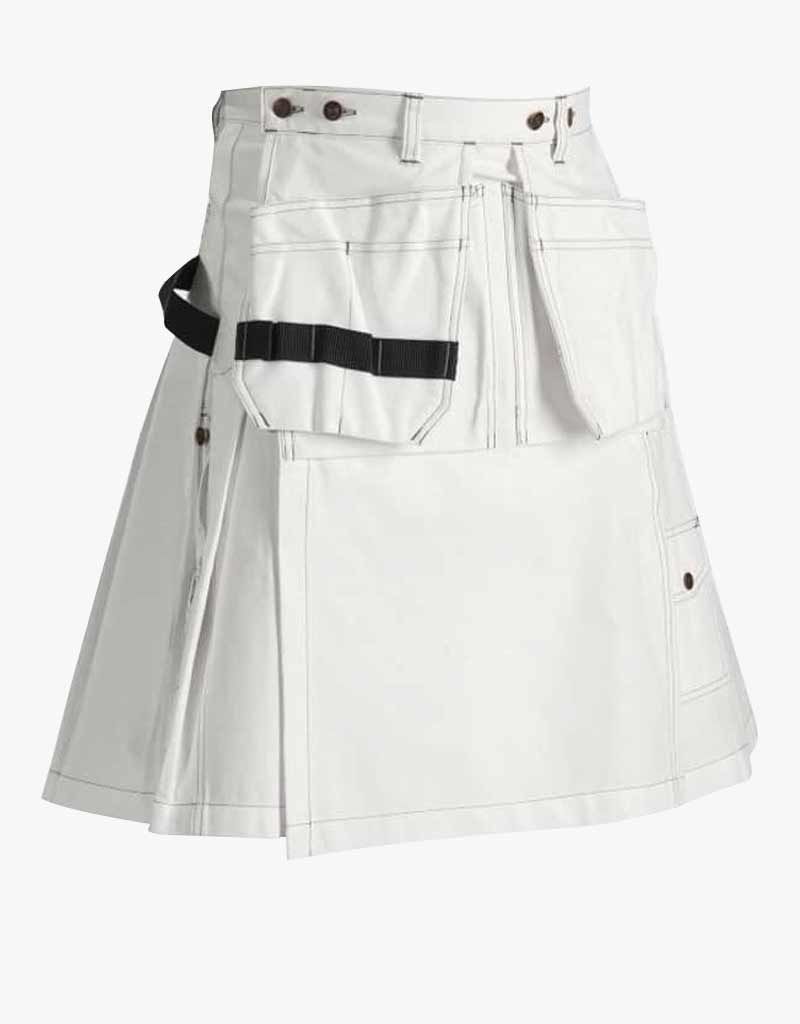 Kilt utilitaire de travail blanc Carhartt