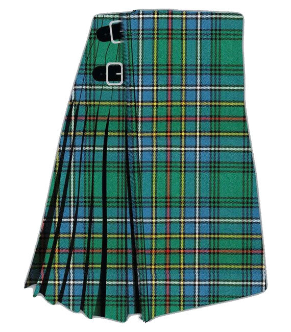 Kilt en tartan ancien du clan Cockburn