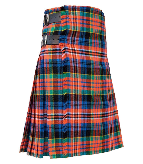 Kilt en tartan premium ancien du clan Kidd