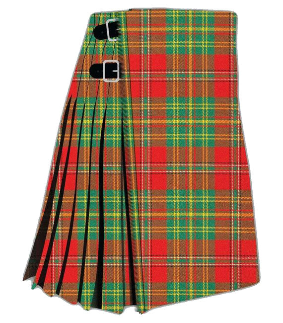 Kilt en tartan ancien du clan Leask