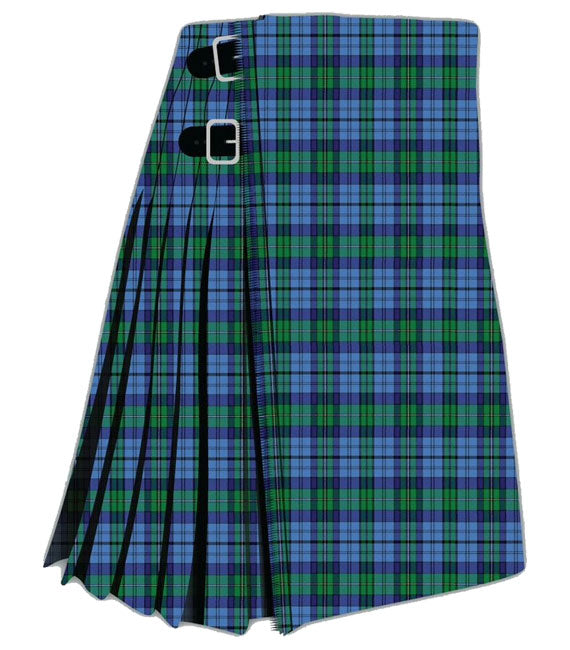 Kilt tartan Ellis Bllis