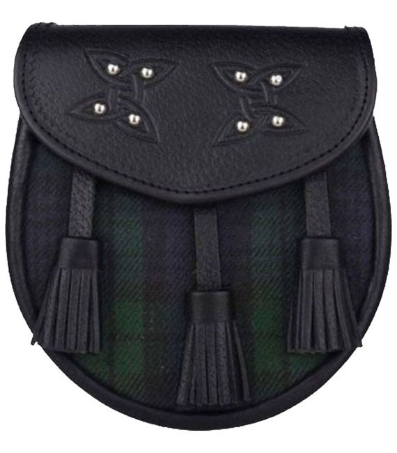 Black Watch Tartan Sporran