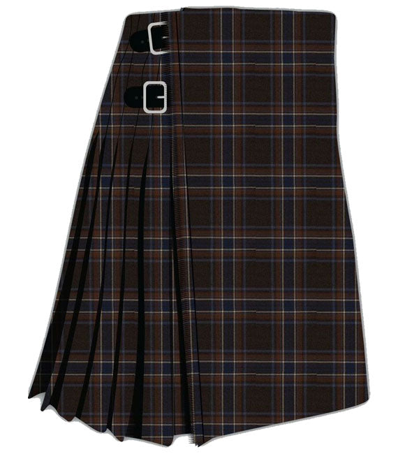 Kilt en tartan historique de Calédonie