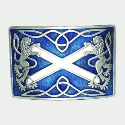 Boucle de kilt à motif de lion rampant