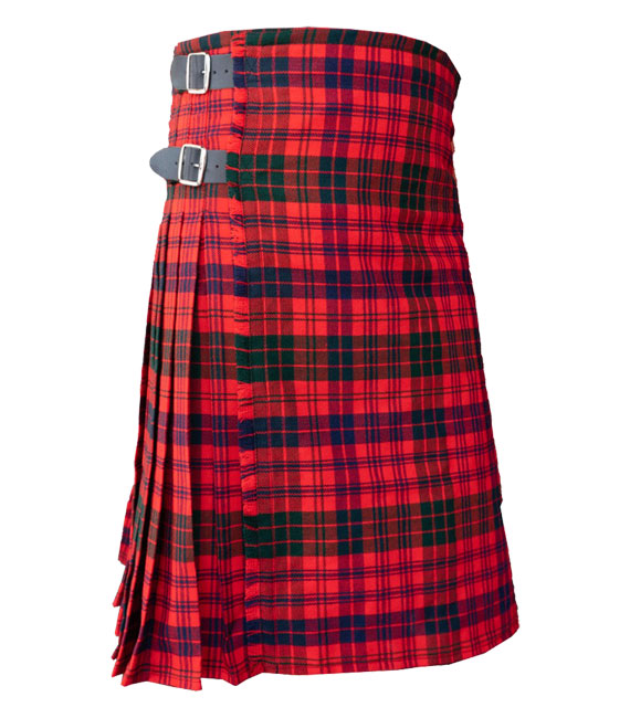 Ross Red Modern Tartan Kilt