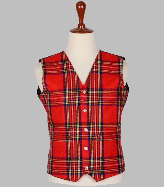 Royal Stewart Tartan Vest