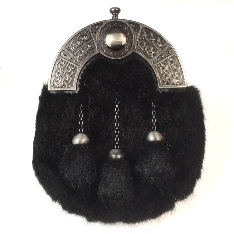 Fourrure synthétique noire Wester Ross