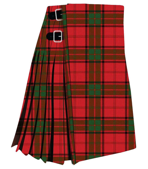 Clan Family's Maxwell Premium Tartan Kilt