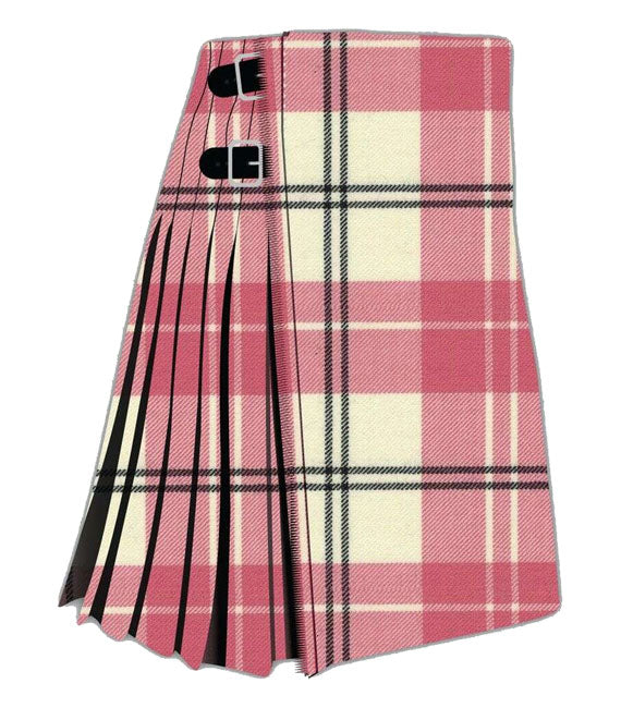 Ailsa Pink Tartan Kilt