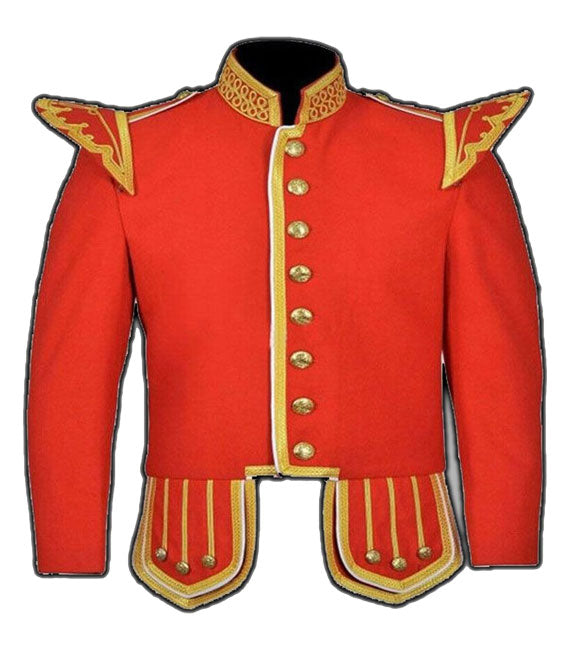 Red Military Drummer Doublet