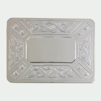 Silve Kilt Belt Buckle