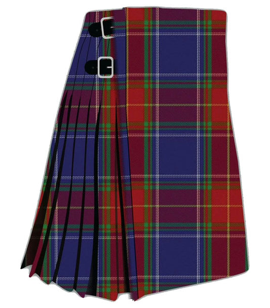 Chinese Scottish Tartan Kilt