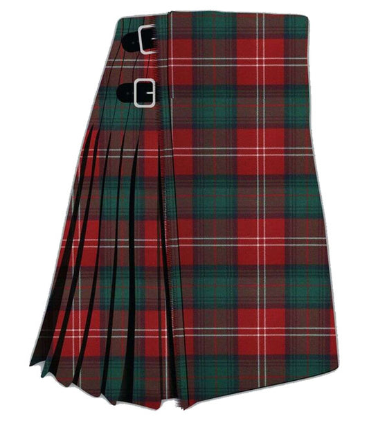 Kilt tartan moderne rouge Chisholm