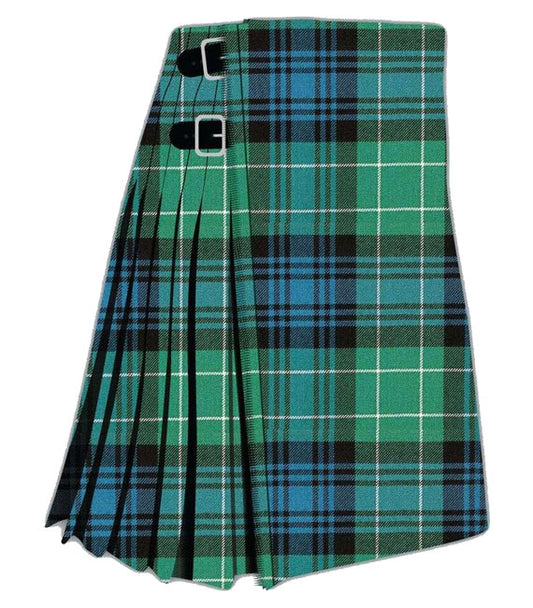 Kilt tartan ancien du clan Abercrombie