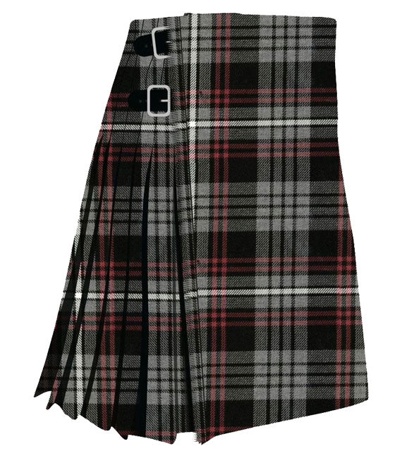 Clan Auld Lang Syne Grey Tartan Kilt