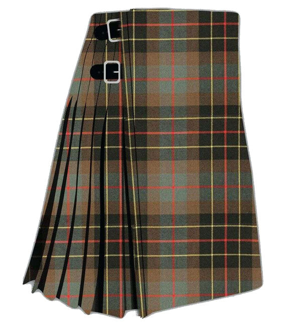 Clan Brodie Hunting Weathered Tartan Kilt