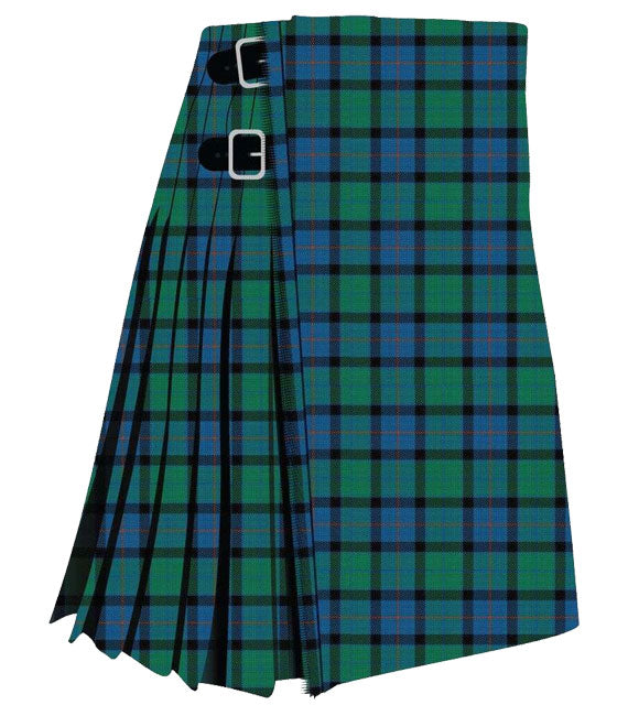 Clan Flower Of Scotland Tartan Kilt