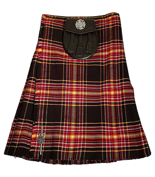 Clan Firefighter Premium Tartan Kilt For Men