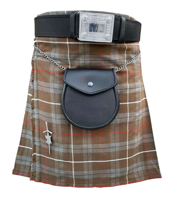 Clan Fraser Weathered Tartan Kilt