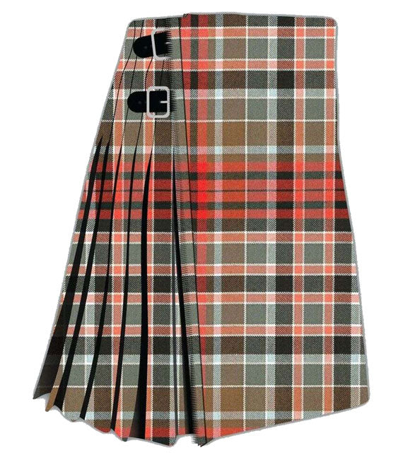 Clan Gordon Red Weathered Tartan Kilt