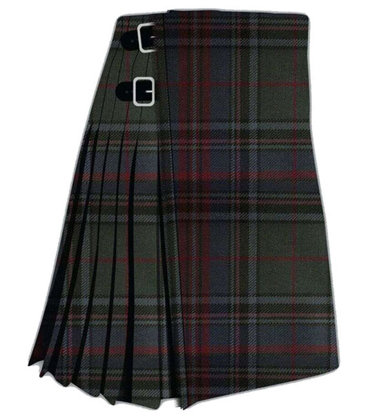 Clan Grey Stewart Tartan Kilt