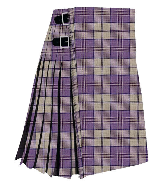 Clan Highland Dancer Harris Lilac Tartan Kilt