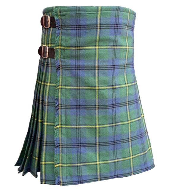 Clan Johnstone Ancient Tartan Kilt