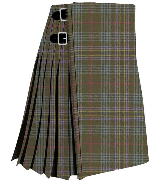 Clan Kennedy Weathered Tartan Kilt