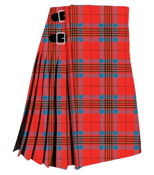 Clan Leslie Red Ancient Tartan Kilt