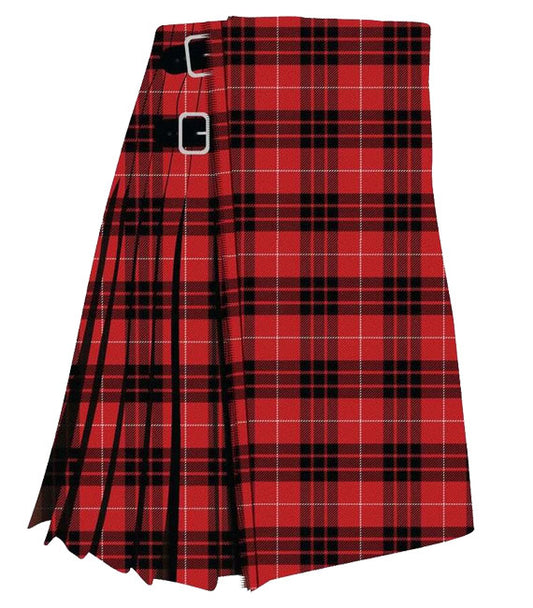 Clan Munro Black And Red Tartan Kilt