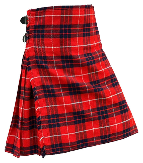 Clan Red Hamilton Tartan Kilt For Men