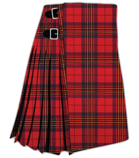 Clan Red Leslie Tartan Kilt