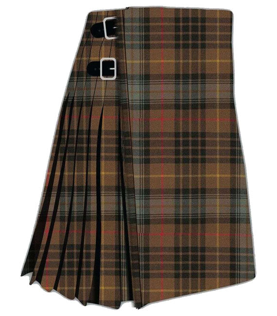 Clan Stewart Hunting Weathered Tartan Kilt