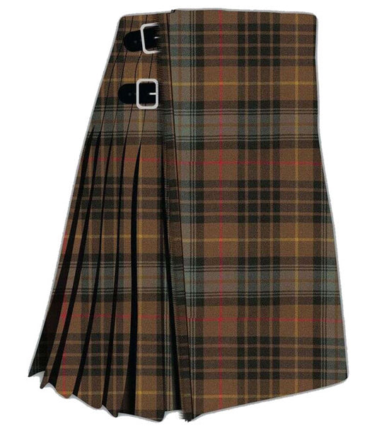 Clan Stewart Hunting Weathered Tartan Kilt