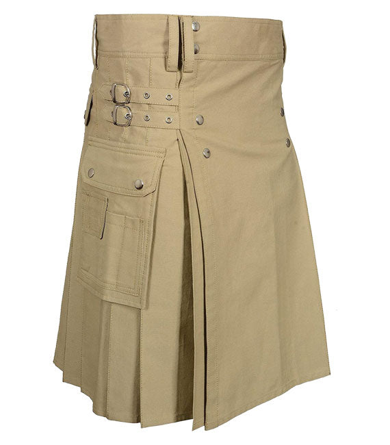 Classic & Stylish Indigo Utility Kilt