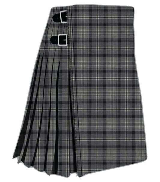 Hebridean Pewter Tartan Kilt