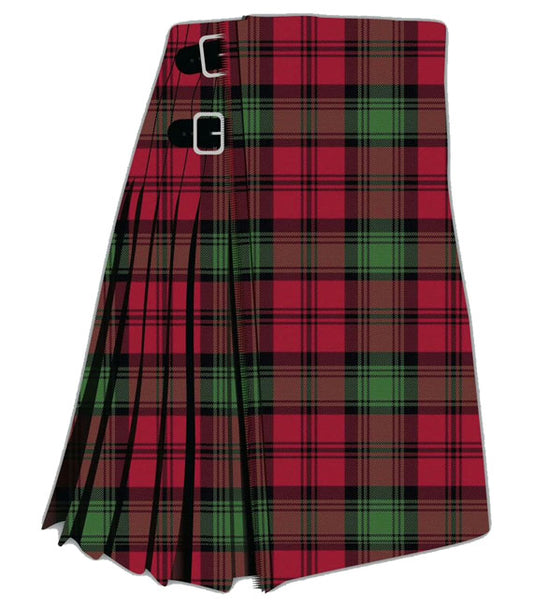 Kerr Red Muted Tartan Kilt