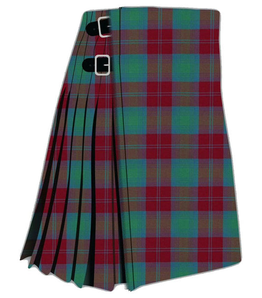 Lindsay Muted Tartan Kilt