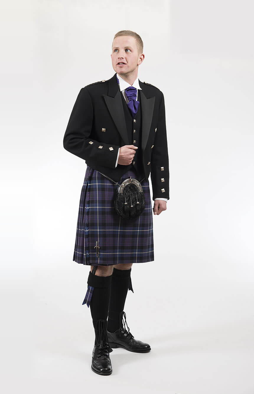 Modern Prince Charlie Kilt Outfit - Made To Measure