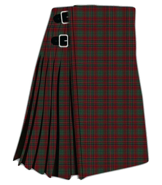 Macinnes Red Muted Tartan Kilt