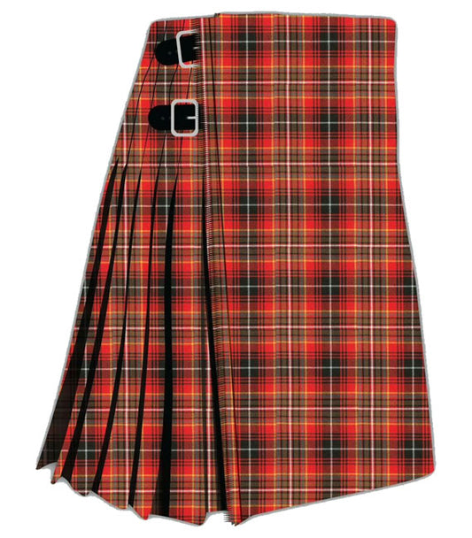 Macinnes Red Weathered Tartan Kilt