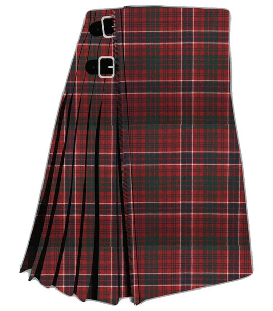 Macrae Red Modern Tartan Kilt