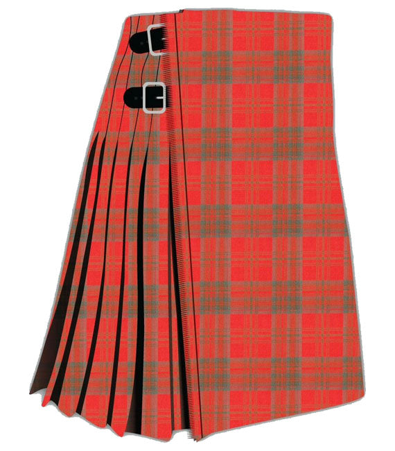 Matheson Red Weathered Tartan Kilt