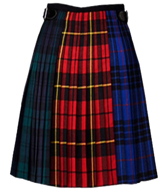 Mix Tartan Women Hybrid Kilt
