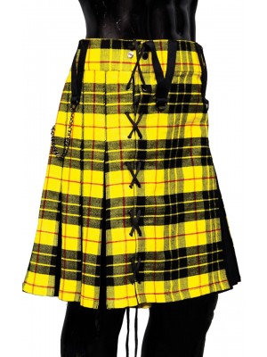 Modern Macleod of Lewis Box Pleated Hybrid Kilt For Sale