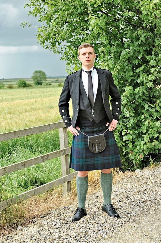 Premium Black Watch Tartan Outfit